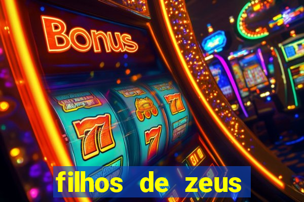 filhos de zeus mitologia grega